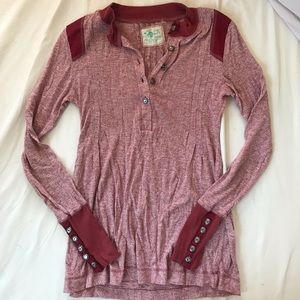 Free People long sleeve shirt